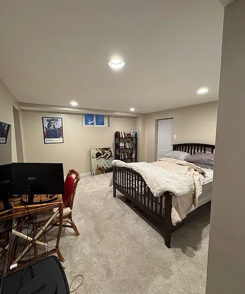 BR #4. Full ensuite with bathroom and closet.