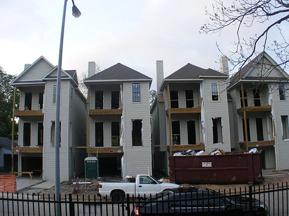 New construction across street