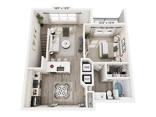 Floor plan A4