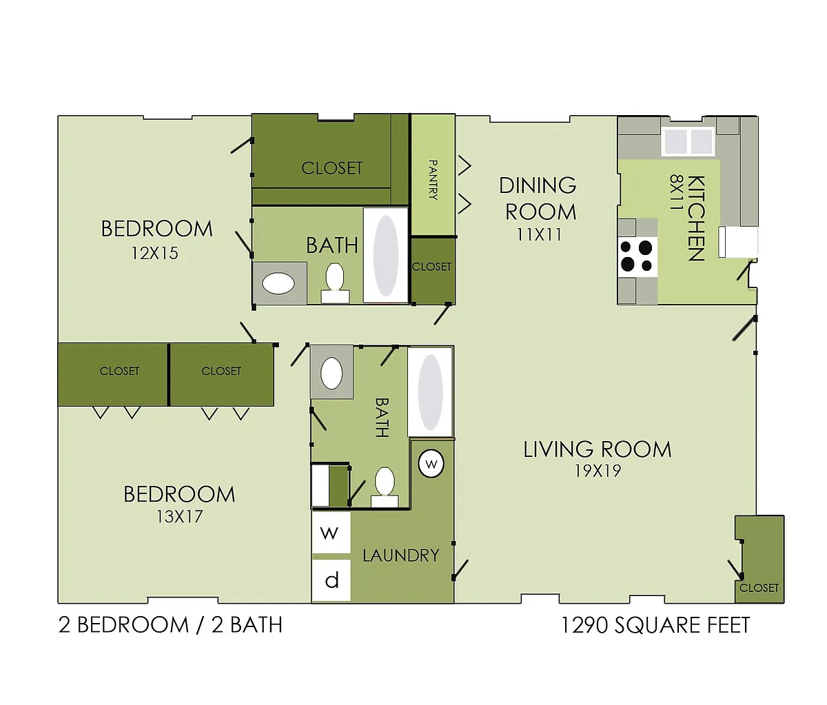 Floor plan The Windsor