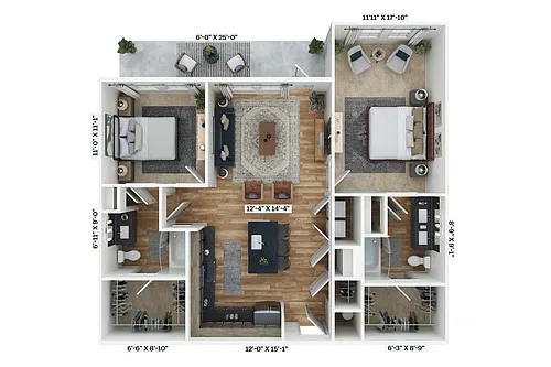 Floor plan B2