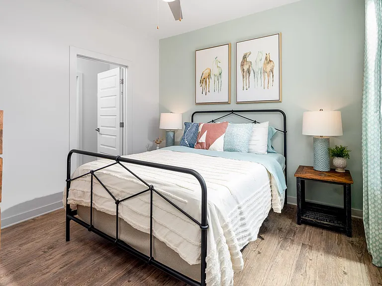 Hickory Model Bedroom