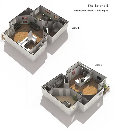 Floor plan The Selene B