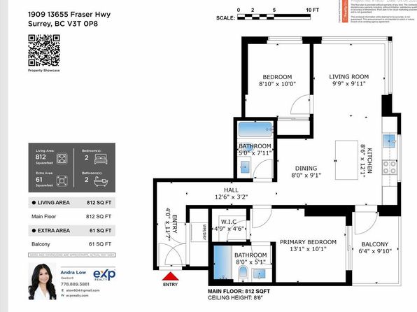 13655 Fraser Hwy #1909, Surrey, BC V3T 2V6