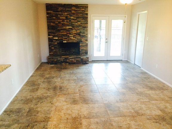 Family room fireplace