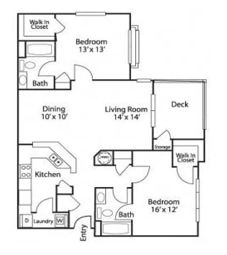 Floor plan B1