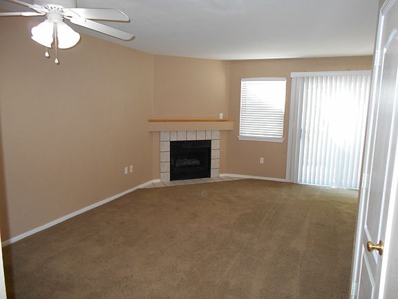 Spacious Living Room w/ Gas Fireplace