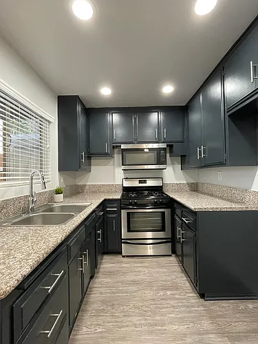 Floor plan Large Two Bedroom with Carports