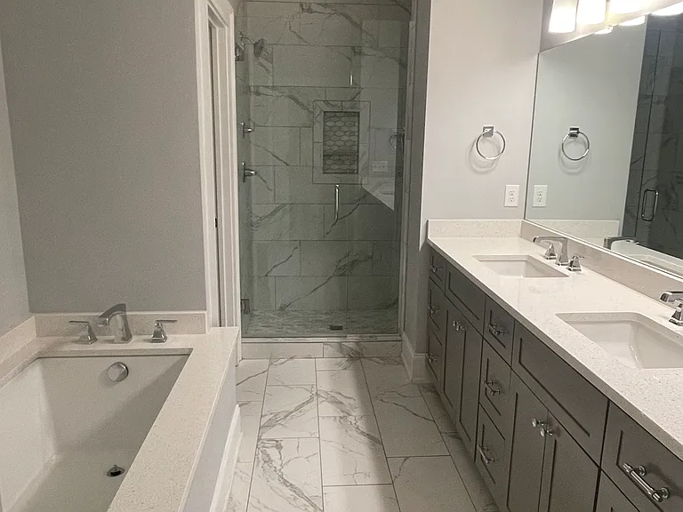Master bathroom