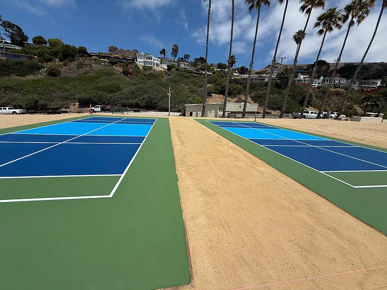 Pickleball courts