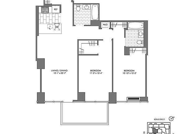 2nd image of 33 Bond St APT 2021