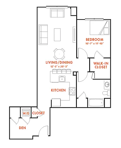 Floor plan A1C1-1