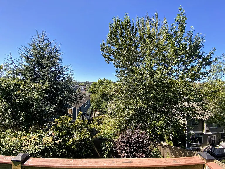 View from master bedroom balcony