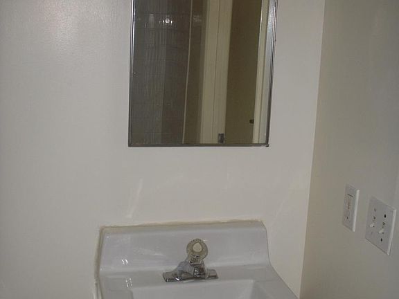Bathroom sink and medicine cabinet