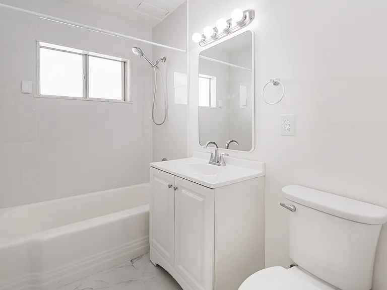 Renovated bathroom