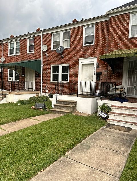 front of property