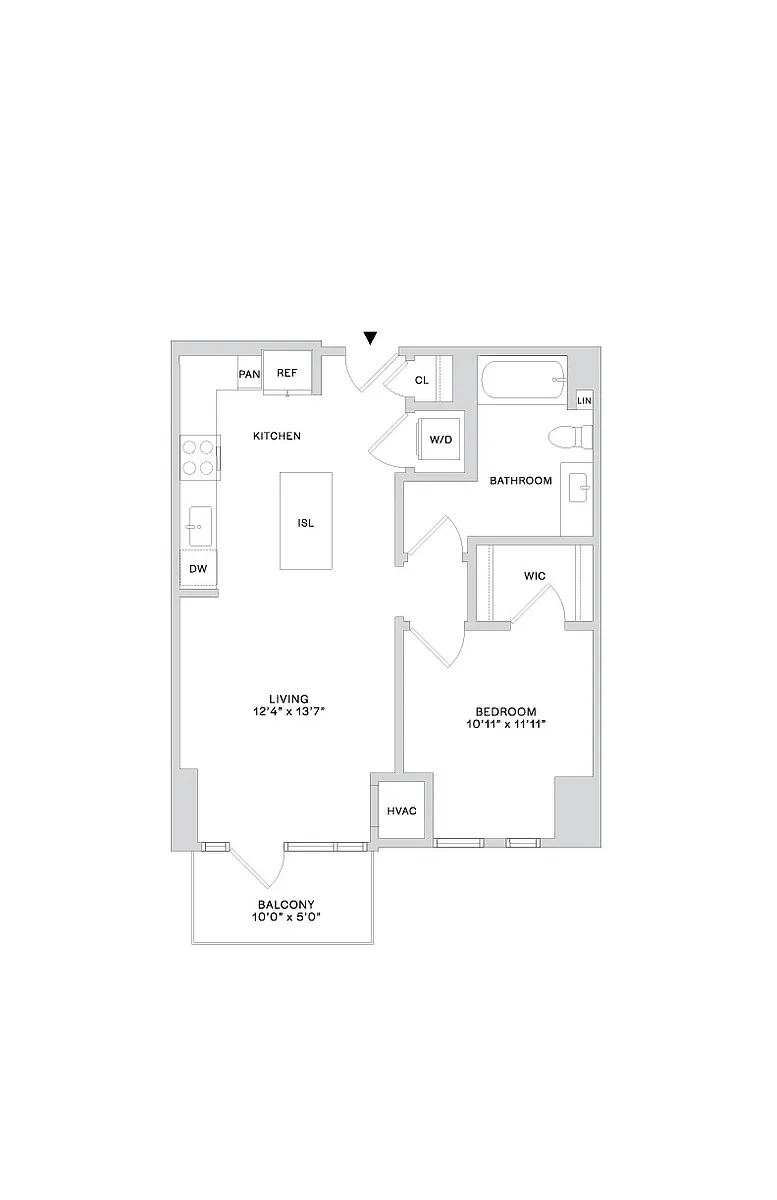 Floor plan B3 1X1