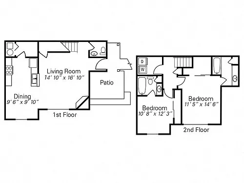 Floor plan The Mahogany