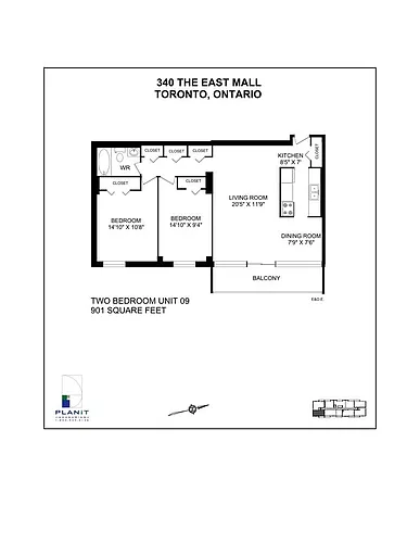 Floor plan 340-0402