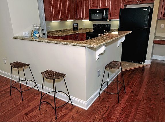 Built-in Bar great for Entertaining