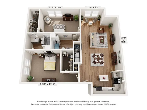 Floor plan B2E