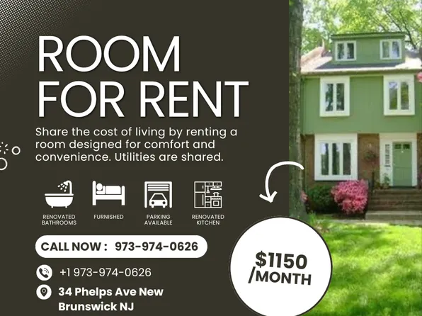 34 Phelps Ave Room 4, New Brunswick, NJ 08901