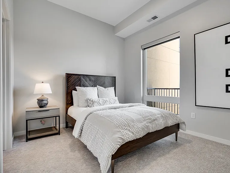 Wake up refreshed in your spacious, sunlit bedroom.