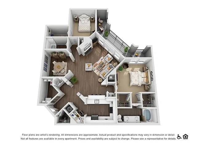 Floor plan 2RJ