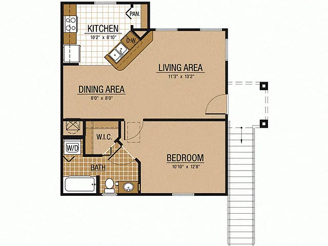 Floor plan The Empress