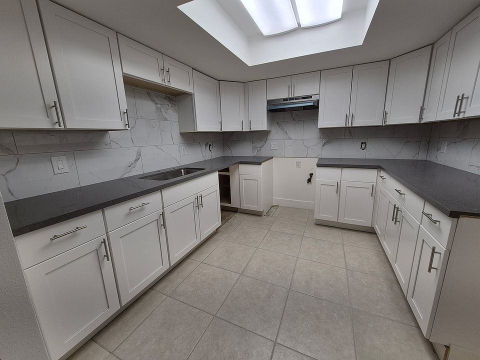 Brand new kitchen. Move in ready. Dishwasher hookup, standard stove and fridge opening.