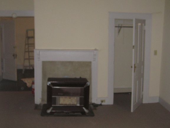 Living Room with bedroom left rear