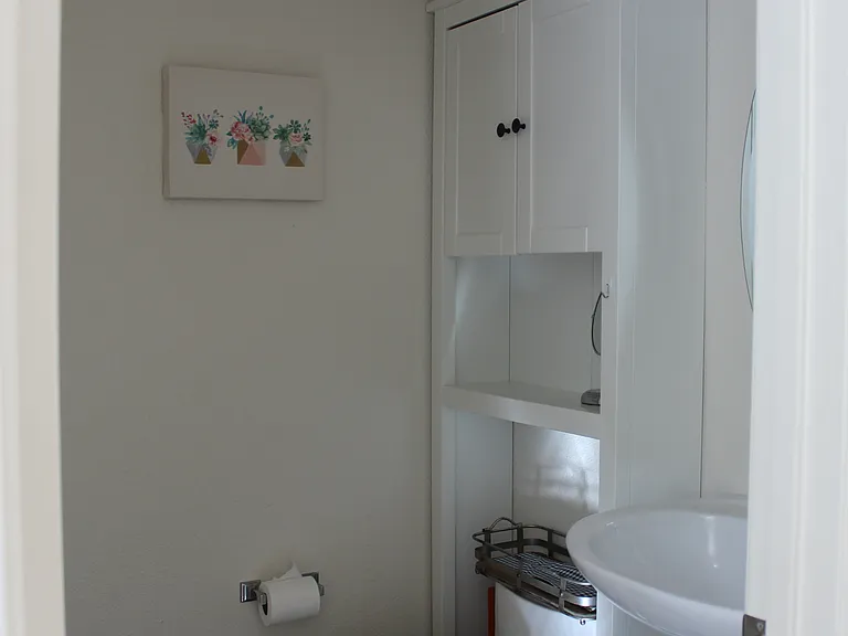 downstair half bathroom