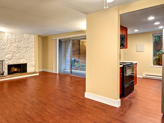 Living & kitchen from dining