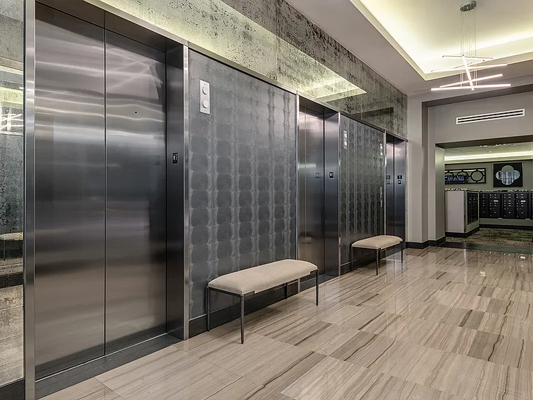 Spacious elevators for convenience