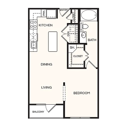 Floor plan A00