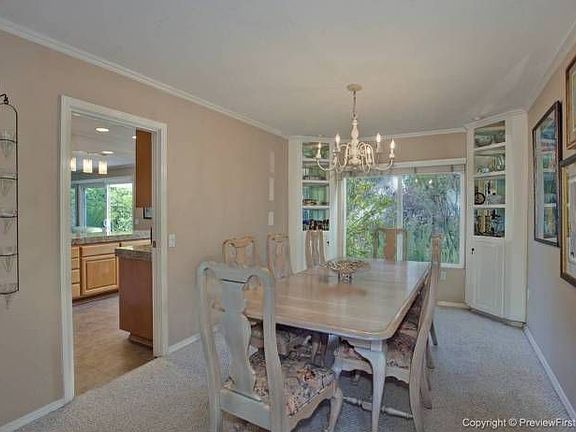 Dining Room View from Liv