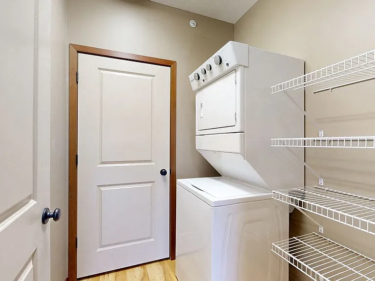Every apartment has a washer and dryer included!