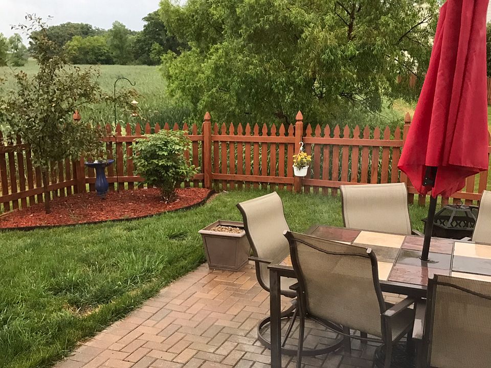 Out the kitchen sliders