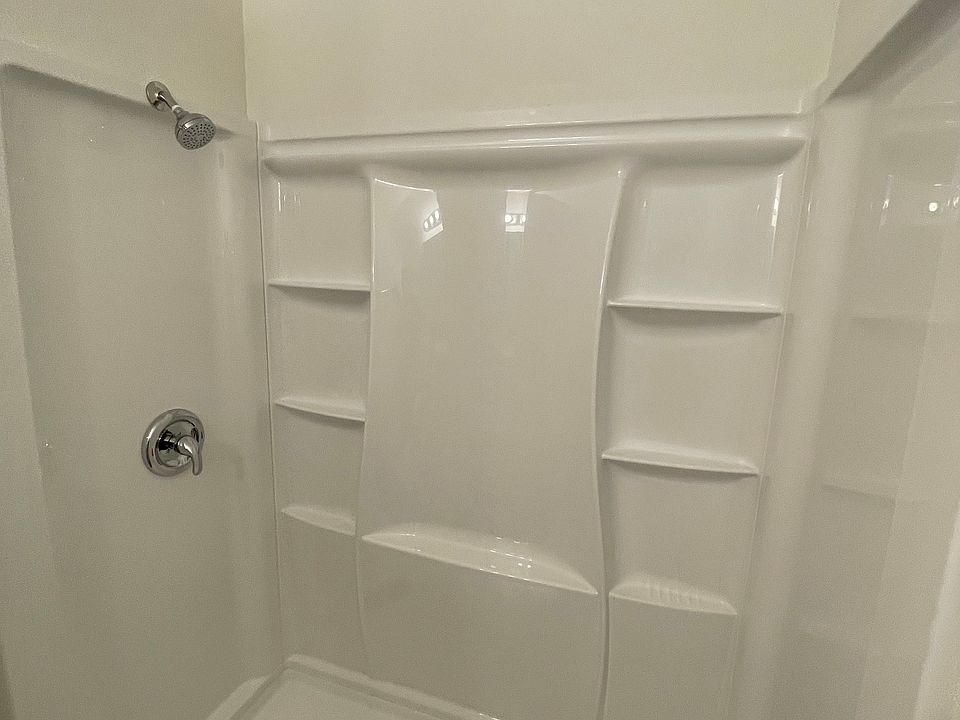 The bathroom was remodeled in December 2025 with a new shower and fixtures.