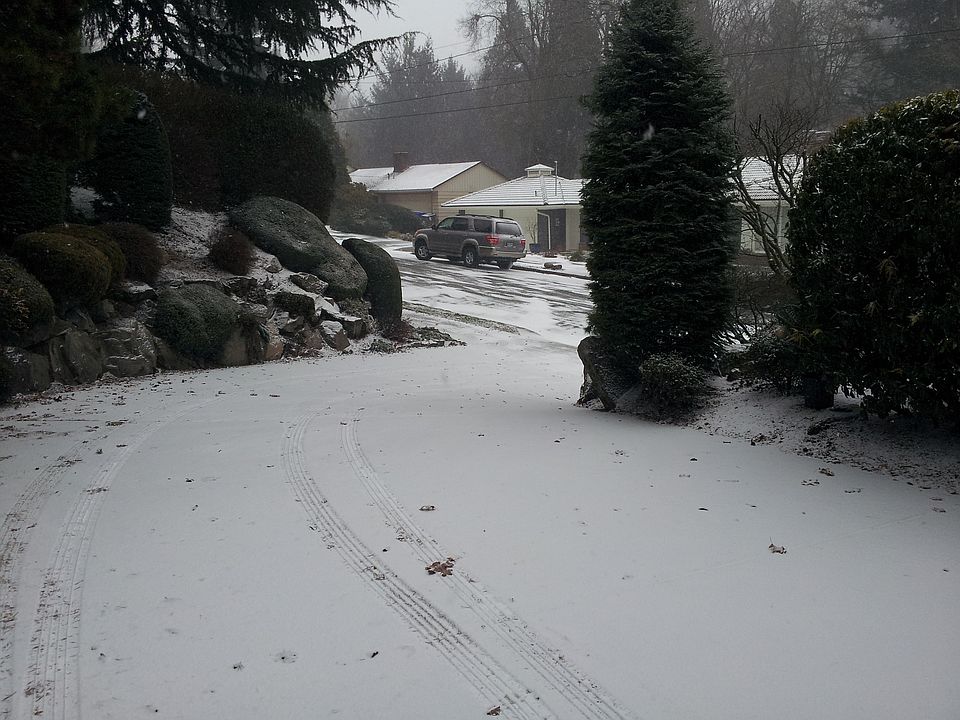 Winter driveway....