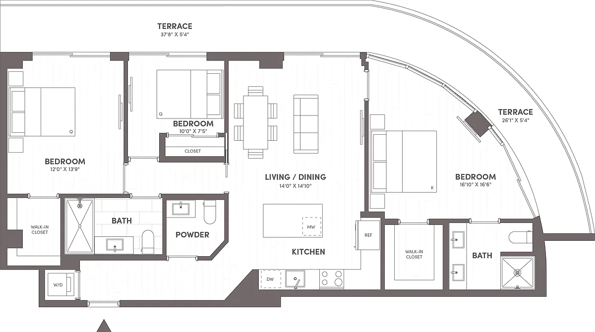 Floor plan F1