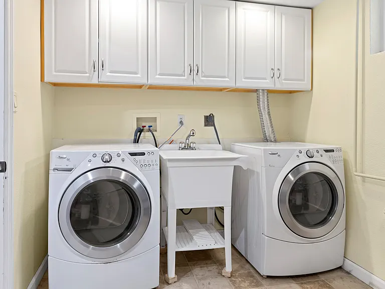Dedicated Laundry Room And Storage