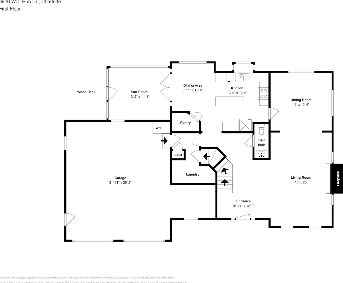 6926 Wolf Run Dr Charlotte, NC 28277 — Photo 3