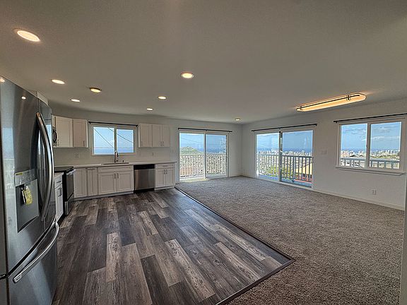 Kitchen, Living Room, View (upstairs)