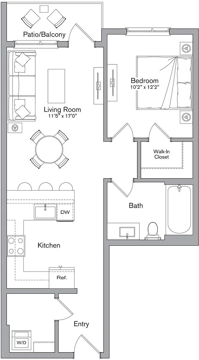 Floor plan A8