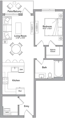 Floor plan A8