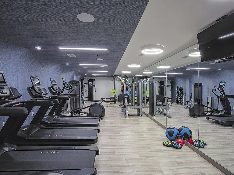 Each Building at Admirals Cove has its own Fitness Center