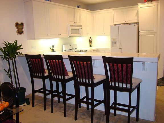 Kitchen counter great for entertaining