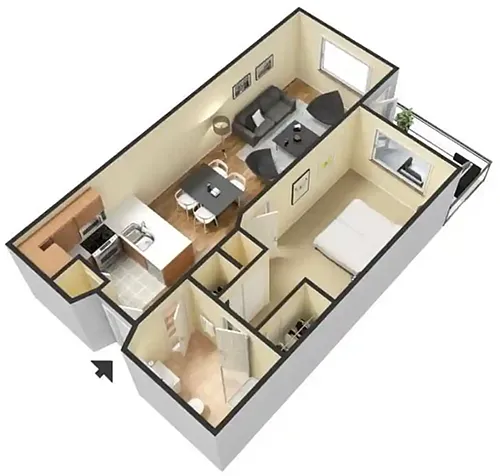 Floor plan B