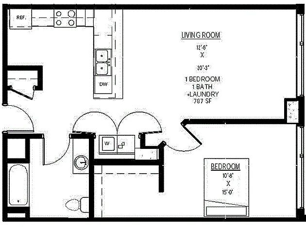 Floor plan 705